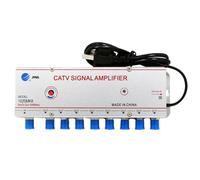 Antenne d'amplificateur de signal CATV TV 2/3/4/6/8 voies 20db,pour boîtier de télévision numérique,répartiteur - Type 1 in 8 out