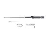 Antenne d'antenne Universelle UV Double Bande NL-770S 45CM avec connecteur de Type UHF pour Voiture, Camion, Moto, Harley, Bateau, voiturette de Golf, campeurs, Radio Mobile