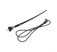 Antenne d'autoradio de 36 cm avec mât en caoutchouc et noyau en métal pour installation de toit compatible avec les voitures standard