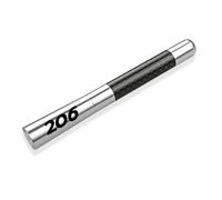 Antenne D'autoradio En Fibre De Carbone,Amplificateur De Signal Am Fm,Antenne Automatique,Accessoires Extérieurs,12cm,Kit 206,1998,2012,2004,2003 - Type For 206 -Silver