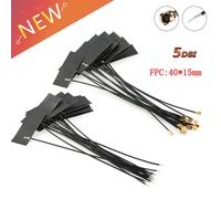 Antenne de carte de circuit intégré, connecteur IPEX de 12cm de long, 4G 3G 101CDMA WCDMA TDSCDMA 1.13, 10 pièces/lot 5DBI FPC No IPX Connector