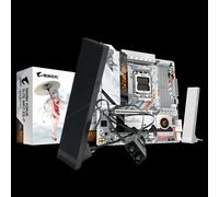 Antenne de carte réseau magnétique originale GIGABYTE EZ-Plug WIFI7 pour carte mère Z890 Z890M AORUS ELITE X870 X870E GAMING X EAGLE Blanc