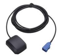 Antenne de navigation GPS - Antenne active de véhicule étanche avec connecteur SMA, gain de 28 dB | Récepteur GPS haute sensibilité, support magnétique, câble 3 m, design , idéal p