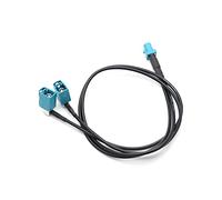 Antenne de navigation GPS de voiture Y Type Splitter Fakra Z Plug Cable Compatible avec BWm Compatible avec Benz Android Media Screen Audio Video Navi System