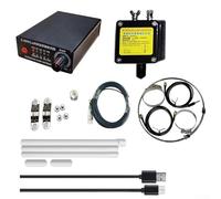 Antenne de réception active pleine bande K-480WLA 0,5 MHz-500 MHz avec charge de type C pour radio à ondes courtes FM Aviation 6 m Bandes UV BNC Adaptateur (10 m)