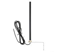 Antenne de réception externe 433 MHz avec câble de 2 m pour motorisation de portail GTO Smart, portée jusqu'à 250 m, signal renforcé pour ouvre-porte de garage, boîtier en métal ABS résistant aux