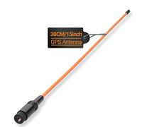 Antenne de réception flexible longue portée Orange 38,1 cm pour Garmin GPS Alpha 100 200 200i Astro 220 320 430 Roniware