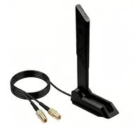 Antenne de rechange pour carte mère de jeu WiFi 7 avec base magnétique pour MSI MAG X870 Z890 Tomahawk/MSI MPG X870E Carbon/X870E Edge/B850/B850-P Series Carte mère de jeu WiFi 7