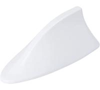 Antenne De Requin pour Opel Vauxhall Astra K Corsa E 2015 2016 2017 2018 2019, Voiture Aileron de Requin Antenne Auto Radio Signal Antenne de Toit,E White