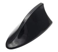 Antenne de signal d'aileron de requin, Antenne de voiture Voiture radio Shark pour radio de toit de voiture AM/FM Noir