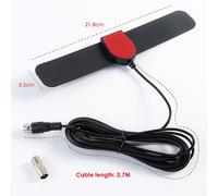 Antenne de télévision d'intérieur DVB-T2 ATSC 1080P,amplificateur numérique,récepteur Satellite à Gain élevé,antenne de voiture intégrée