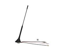 Antenne de toit AM FM DAB+ inclinaison 72 DIN-m- 12V externe