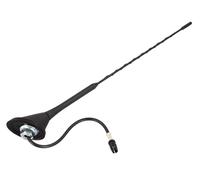 Antenne de toit AM FM style 16V 40cm compatible avec Fiat Panda 03-13