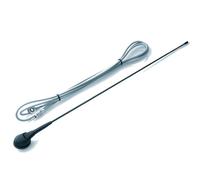 Antenne de toit AM FM universelle 41cm 0-90 Cable 2.45m