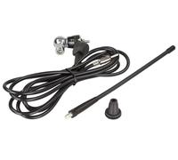 Antenne de toit AMFM DAB+ DIN M universelle flexible 0-180 Tige 25cm caoutchouc noir