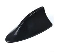 Antenne de toit de rechange pour aileron de requin avec câble de connexion FM/AM, fabriquée en matériau ABS résistant à l'usure pour une utilisation à long terme (noir)