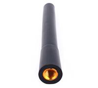 Antenne de Toit de Voiture, Keenso 3.8 / 98mm Radio Adaptateur Antenne Courte SUV AM FM Aérienne Mât À Visser Type Universel pour Auto Voiture Noir