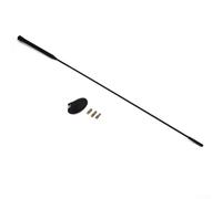 Antenne de toit noire + kit de base pour Ford Focus modèles jusqu'en 2007 Am FM Kit de remplacement d'antenne radio avec matériel de montage pour un meilleur signal et un processus d'installation