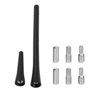 Antenne de toit universelle pour voiture avec qualité de réception de première ntenne courte pour réception AM et FM - Antenne à tige courte - 6,5 cm