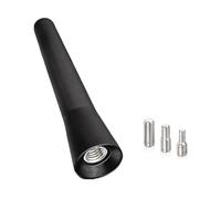 Antenne de Toit Universelle pour Voiture, FM/AM/Dab, Noire, 6,5 cm de Longueur, avec vis, Mini-Courte. Antenne Automobile Antennes Audio et vidéo pour au