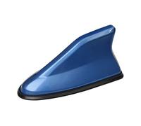 Antenne de Toit Voiture Aileron de Requin pour Seat Leon (1M 1P 5F KL 1999-2025 2026), Couvercle de Base Radio AM FM, Adhésif Aérodynamique Accessoires Extérieurs,Blue