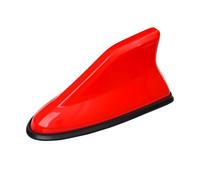 Antenne de Toit Voiture Aileron de Requin pour Volvo V60 (Y20 Spa 2010-2025 2026), Couvercle de Base Radio AM FM, Adhésif Aérodynamique Accessoires Extérieurs,Red