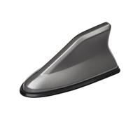 Antenne de Toit Voiture Aileron de Requin pour VW Scirocco (Mk3 2008-2017), Couvercle de Base Radio AM FM, Adhésif Aérodynamique Accessoires Extérieurs,Grey