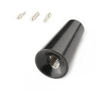 Antenne de Voiture Universelle Courte de 1,2 Pouce en Alliage d'aluminium, Fixation sur Toit, Accessoires de Remplacement(2 pcs)