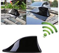 Antenne de Voiture Universelle en Forme d’aileron de Requin - Antenne Radio FM/AM avec Base adhésive étanche pour Auto SUV Camion