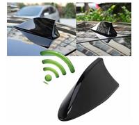 Antenne de Voiture Universelle en Forme d’aileron de Requin - Antenne Radio FM/AM avec Base adhésive étanche pour Auto SUV Camio