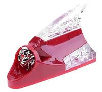 Antenne décorative de Type aileron Requin pour Voiture, antenne Signal d'aileron, Lampe Flash d'avertissement pour Radio Toit AM/FM, Rouge