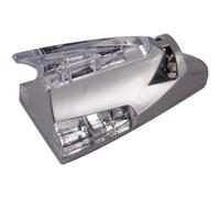 Antenne décorative de Type aileron Requin pour Voiture, antenne Signal d'aileron, Lampe Flash d'avertissement pour Radio Toit AM/FM, Rouge