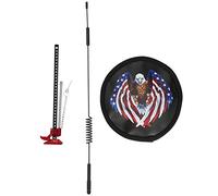 Antenne décorative RC, 1/10 antenne décorative en métal RC Crawler Lift Jack pour Crawler Accessoires de Voitures Miniatures