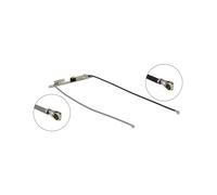 Antenne DeLOCK 12551 : 2.4-2.5/5.150-5.850 GHz, 3.18 dBi Max, Connecteur MHF, IEEE 802.11 a/ac/b/d/g/h/n, Polarisation Verticale, Noir, 5x50x5 mm