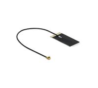 Antenne DeLOCK 12611 MHF, 3 dBi, 2.4/5 GHz, IEEE 802.11ax/a/ac/b/g/h/n, 50 Ohm, ROS 2.5, câble 0.15m, usage intérieur