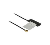 Antenne DeLOCK 86270 2 dBi, 2.4-2.4835/5.15-5.875 GHz, IEEE 802.11a/b/g/h/n/ac, câble Coax 0.2m, noir/gris, 7x20x1.9mm, 50 Ohm