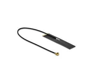 Antenne Delock WLAN Double Bande 2.4/5 GHz, Connecteur MHF I, Gain 4.7 dBi, PIFA FPC Omni-directionnelle, Standards IEEE 802.11 a/b/g/n/ac/ax