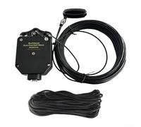 Antenne demi-onde 8 bandes à ondes courtes avec balun 1:64, prend en charge 10 m, 12 m, 15 m, 17 m, 20 m, 30 m, 40 m, 80 m pour radio amateur, boîtier ABS, SSB 150 W, noir (4010-150 W)