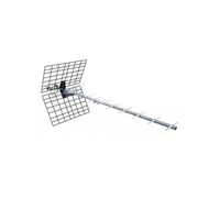 Metronic Antenne d'extérieur 425044 Trinappe 20 dB – Filtre 4G – UHF – Fiche F
