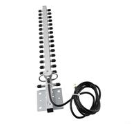 Antenne d'extérieur 25 dBi puissante avec retrait 4G pour Smart TV - Design compact pour camping pour caravane et utilisation marine