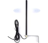 Antenne d'extérieur 433 MHz pour récepteur de porte de garage,portail,garage,répéteur sans fil avec câble RG174 de 2 m,distance maximale 200 m