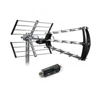 Antenne d'extérieur trinappe 26 dB + filtre 694 MHz