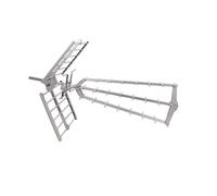 METRONIC 415060 Antenne d'extérieur UHF trinappe amplifiée 42 DB