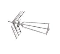 METRONIC 415060 Antenne d'extérieur UHF trinappe amplifiée 42 DB
