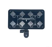 Antenne directionnelle 5,8 GHz 17 dBi Panneau plat HT1727 avec connecteur SMA pour drones FPV Transmission d'image longue distance WiFi Pont stable ABS Noir