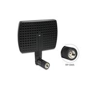 Antenne directionnelle DeLOCK 88447 RP-SMA 7 dBi, 2.4 - 5.8 GHz, IEEE 802.11b/g/n, Polarisation verticale, ROS < 2.0, 90x13x120mm