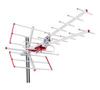 Antenne directionnelle d'éxterieure TV DVB-T combo UHF VHF actif max. 100dBμV Filtre Maclean MCTV-855 Lte