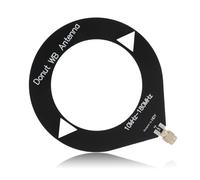 Antenne Donut WB, Antenne Boucle 10k-180 MHz, Interface Mâle SMA Portable, Compacte et Légère avec des Signaux Stables et Une Forte compatibilité, Conçue de Manière Experte pour