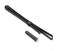 Antenne double bande pliable pour talkie-walkie VHF/UHF 144/430 MHz SMA femelle pour baofeng UV-5R/UV-82/F8HP Antenne fouet flexible pour camping extérieur 108 cm