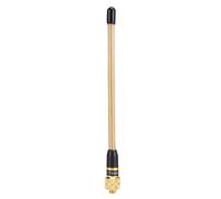 Antenne double bande pour talkie-walkie, gain élevé, format compact, télescopique, matériaux de qualité supérieure, légère et prix abordable.